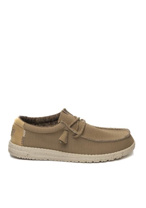 beige wally sport sneaker HEY DUDE | 40403WALLY SPORT-25W